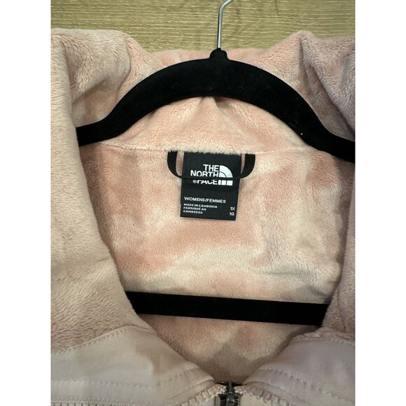 Women’s The North Face Shelbe Rachel Bomber Jacket Sand Pink 1X NWOT - Picture 8 of 9